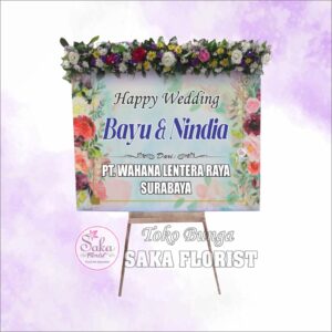 Bunga Papan Wedding (300)
