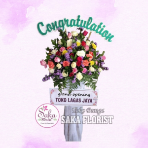 Standing Flower Congratulations (750a)