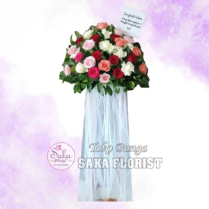 Standing Flower Congratulation (sf650u)
